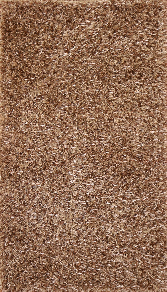 Plush Shaggy Oriental Area Rug 3x5