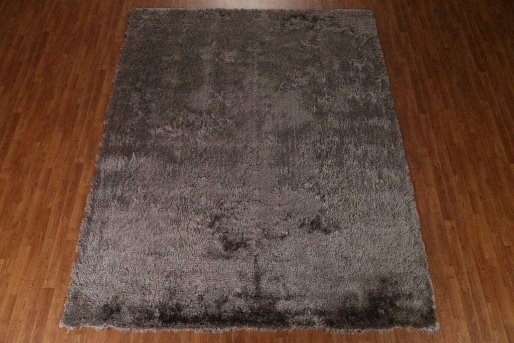 Handmade Shaggy Oriental Area Rug 8x10