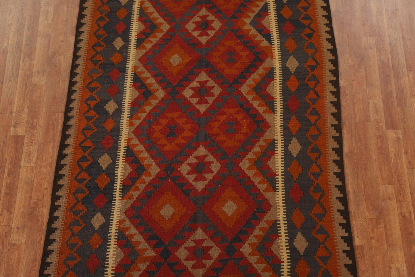 Geometric Kilim Oriental Area Rug 5x8