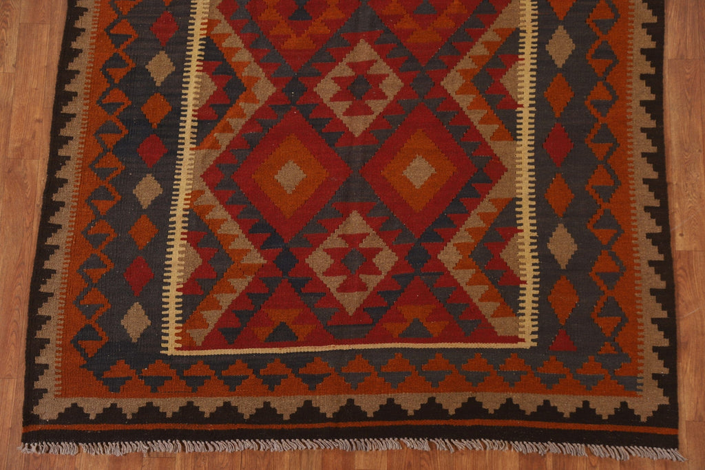 Geometric Kilim Oriental Area Rug 5x8