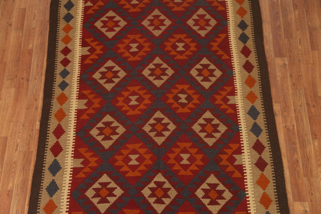 Geometric Kilim Oriental Area Rug 5x7