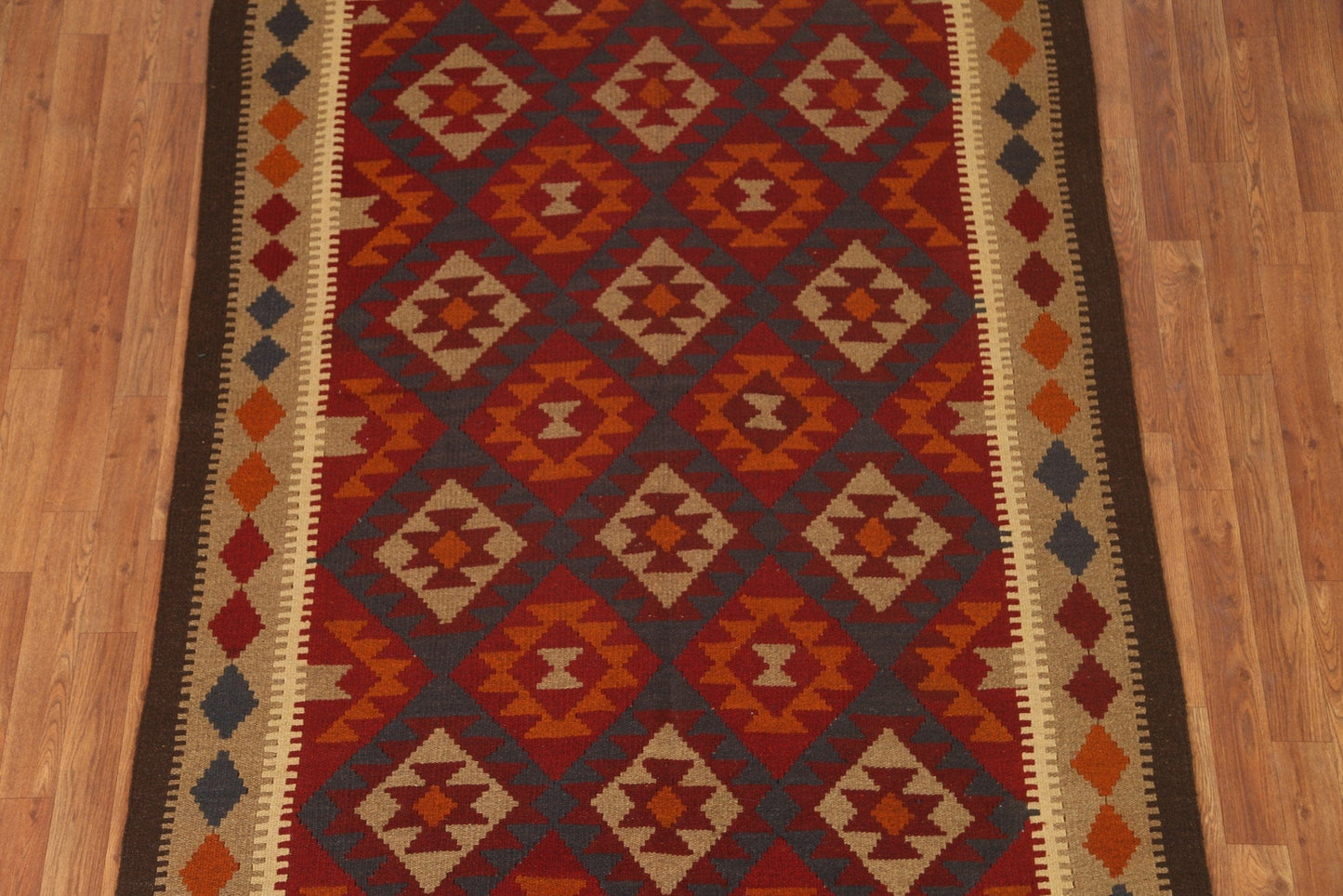 Geometric Kilim Oriental Area Rug 5x7