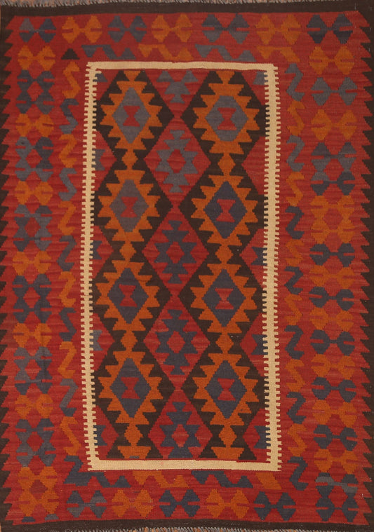 Geometric Kilim Oriental Area Rug 5x7