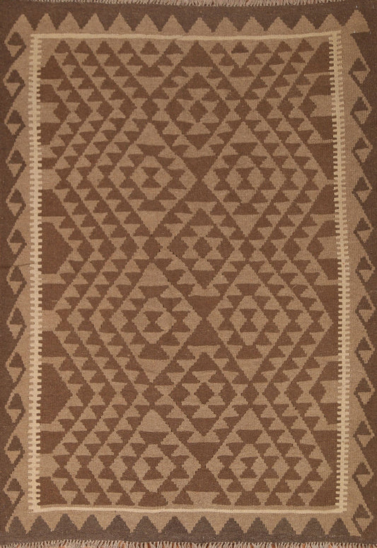 Geometric Kilim Oriental Area Rug 5x7