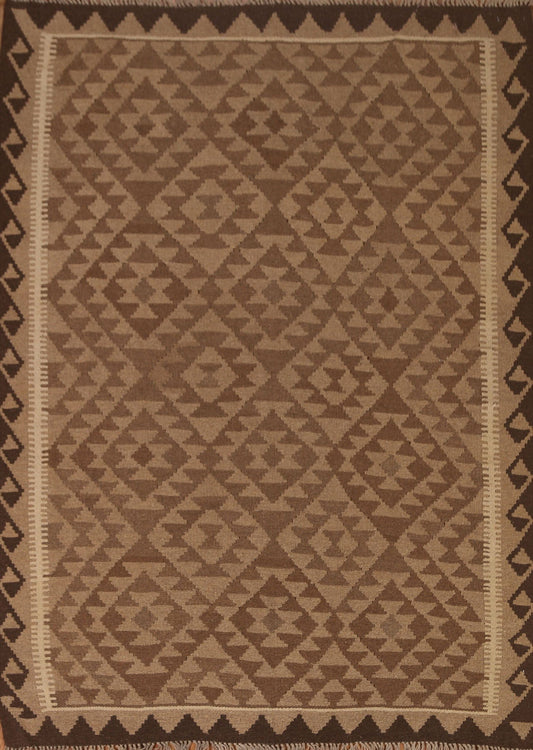 Geometric Kilim Oriental Area Rug 5x7