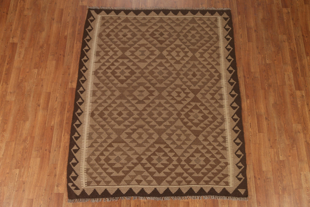 Geometric Kilim Oriental Area Rug 5x7