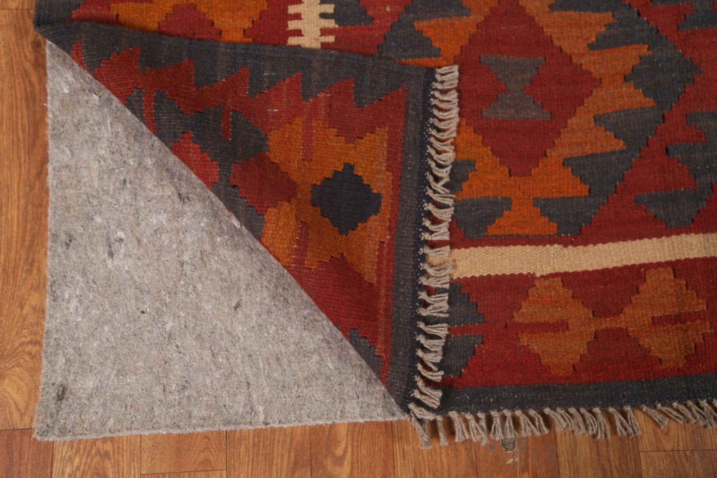 Hand-Woven Kilim Oriental Area Rug 5x7