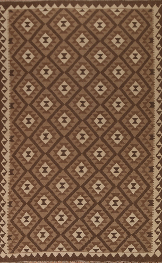 All-Over Kilim Geometric Area Rug 7x10