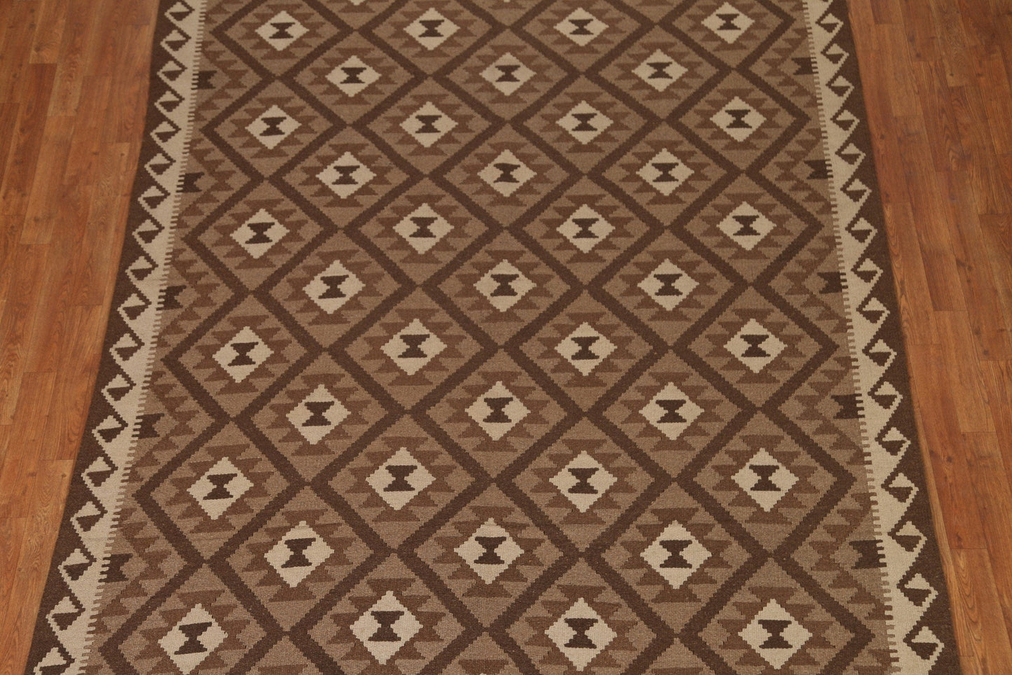 All-Over Kilim Geometric Area Rug 7x10