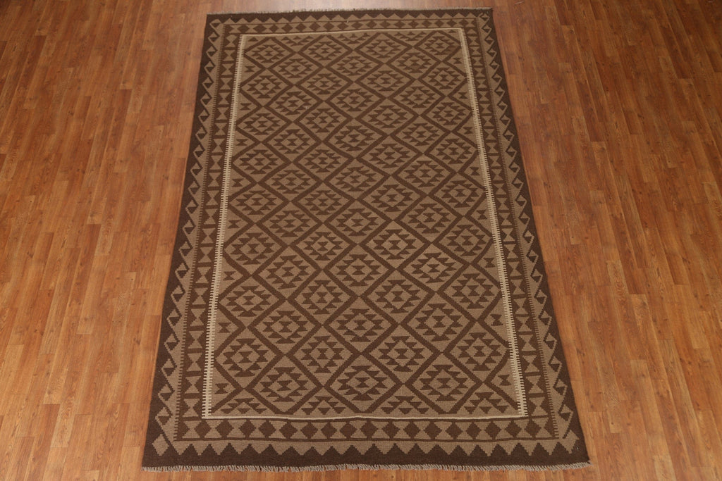 Hand-Woven Kilim Oriental Area Rug 6x10