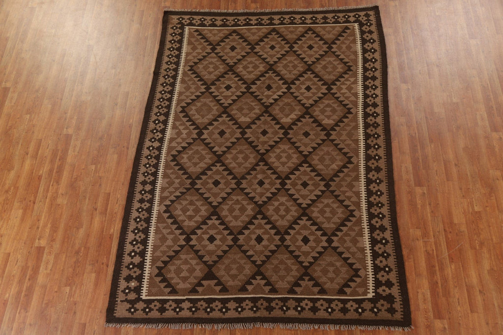 Geometric Kilim Oriental Area Rug 7x10