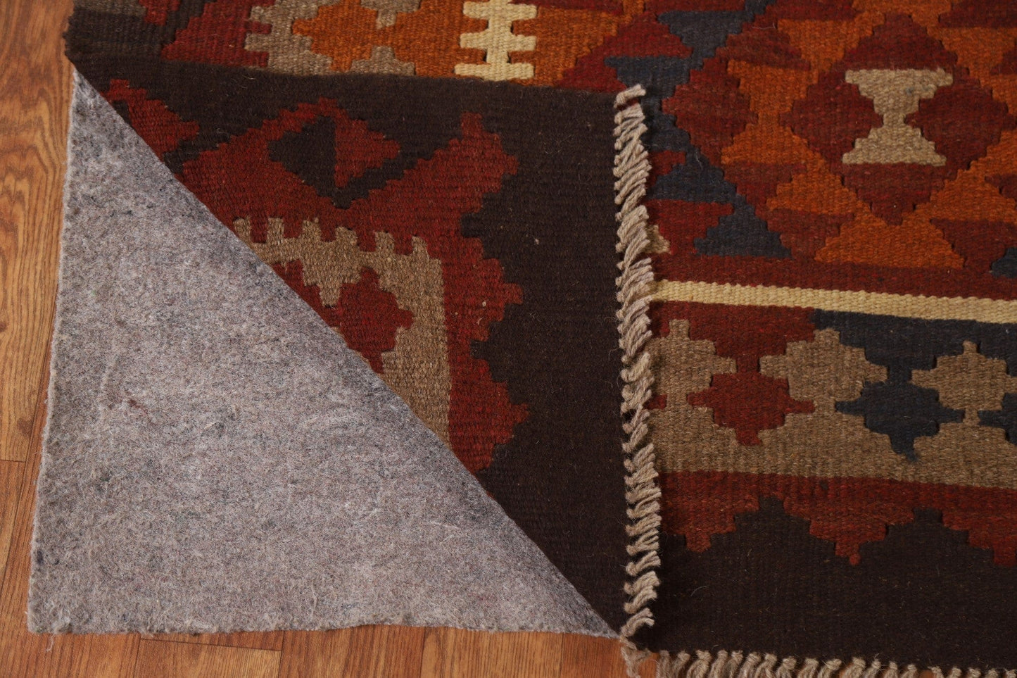 Hand-Woven Kilim Oriental Area Rug 7x10