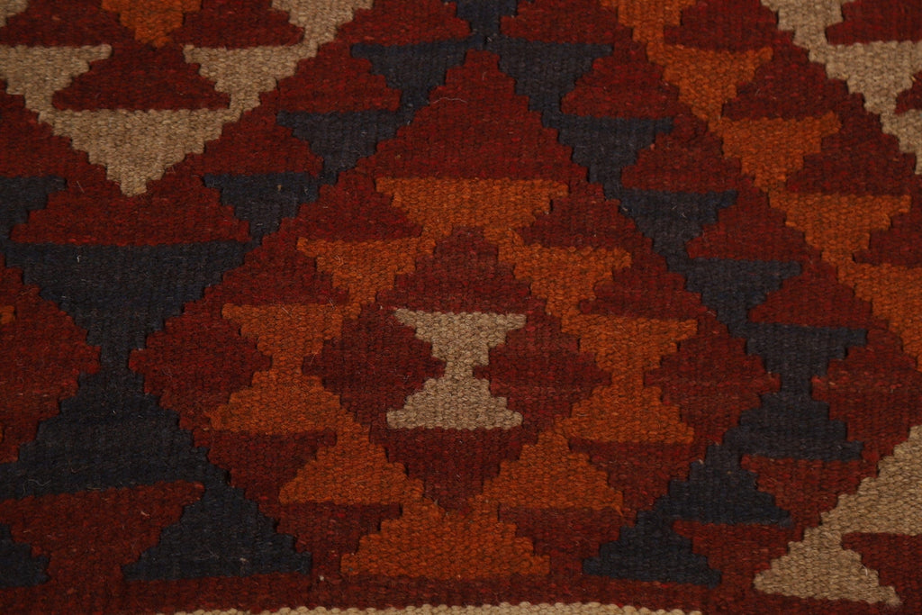 Hand-Woven Kilim Oriental Area Rug 7x10