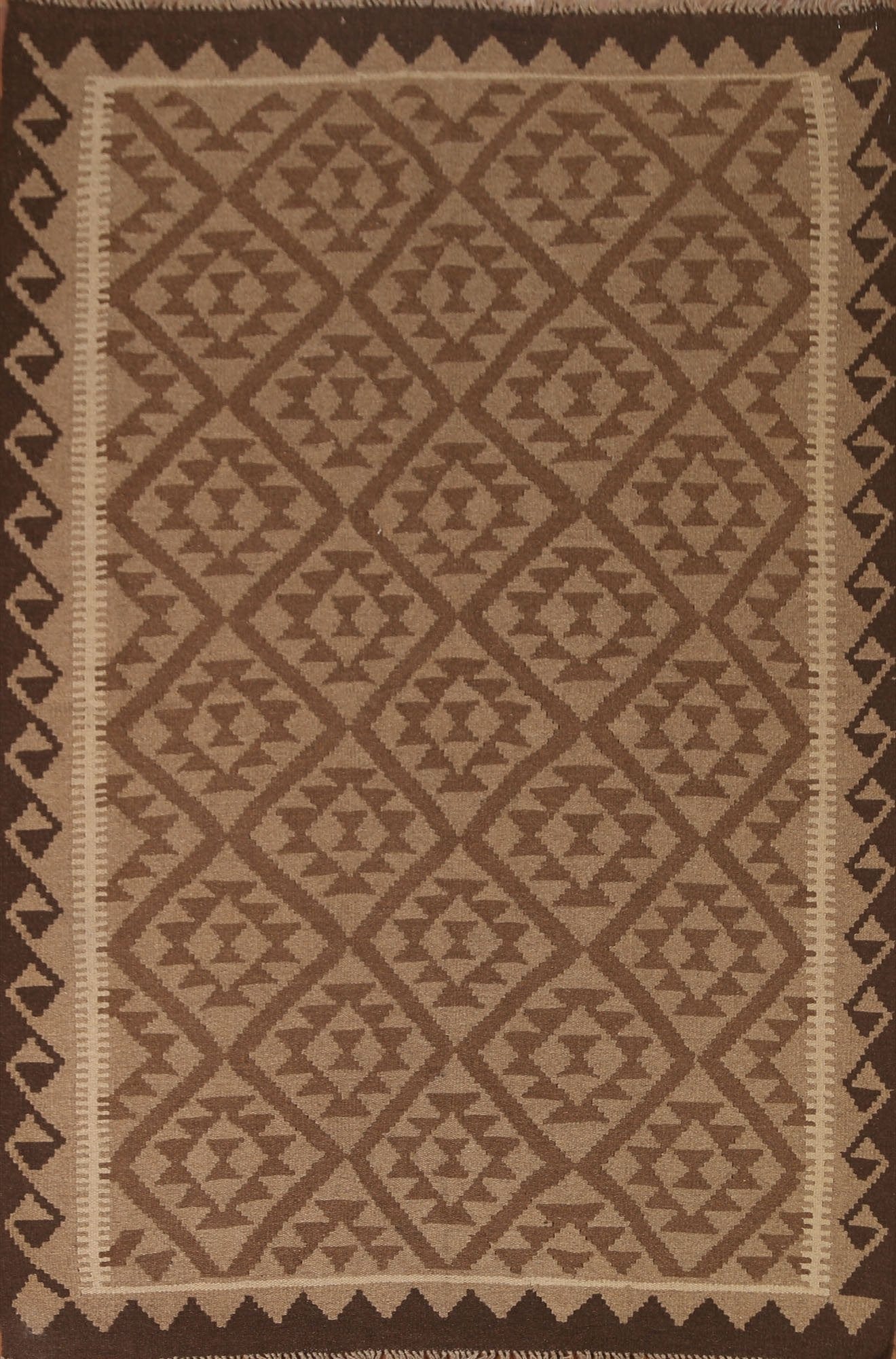 Geometric Kilim Oriental Area Rug 5x7