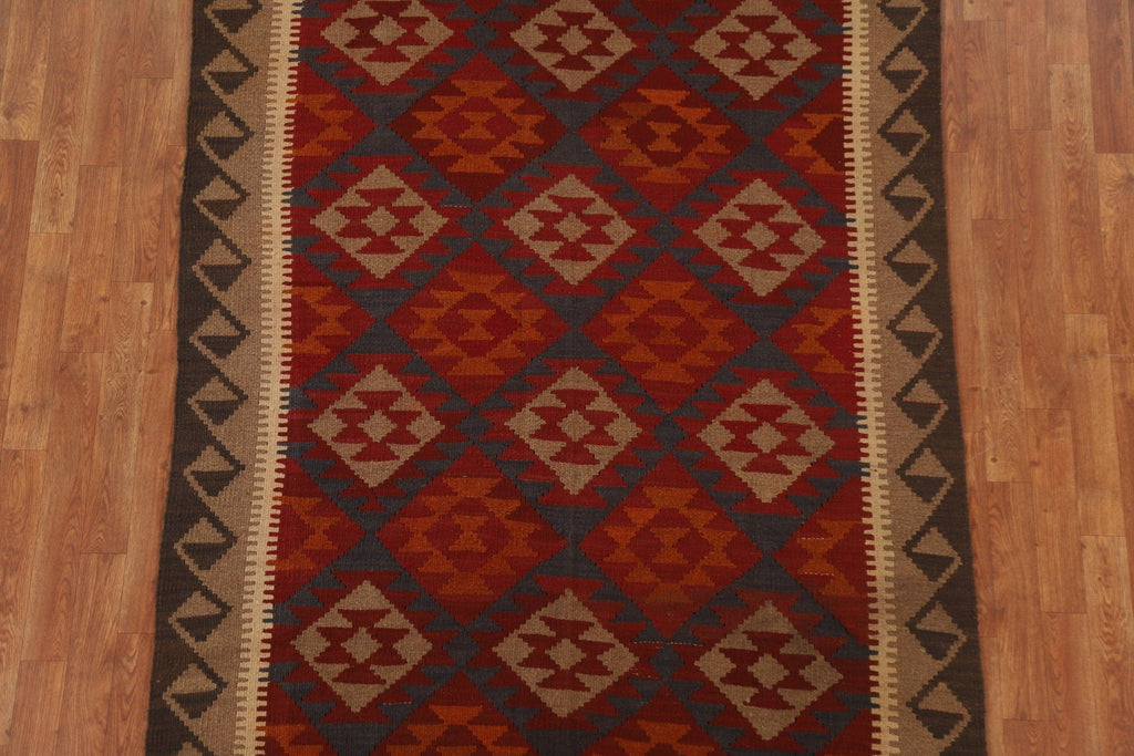 Geometric Kilim Oriental Area Rug 5x7