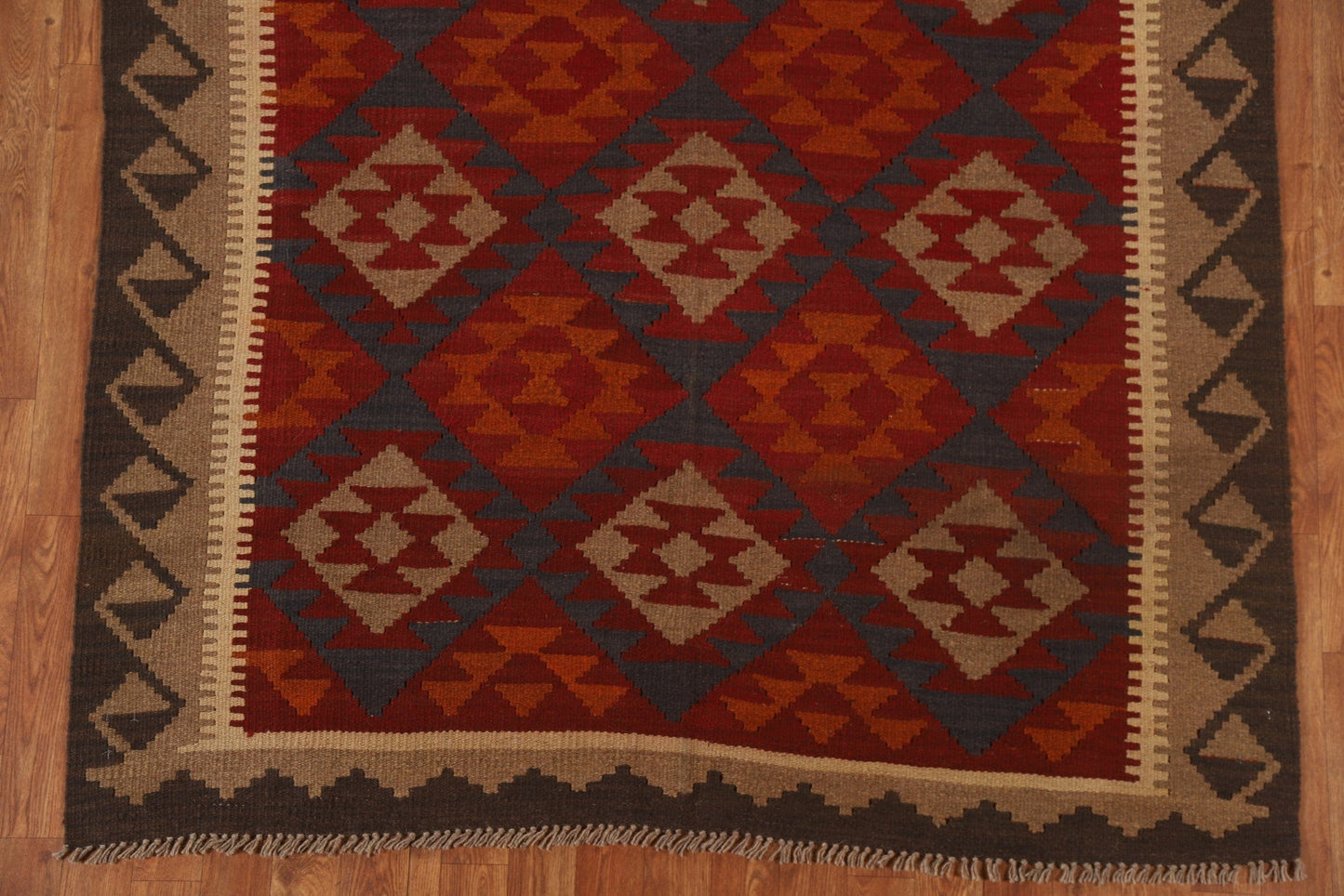 Geometric Kilim Oriental Area Rug 5x7