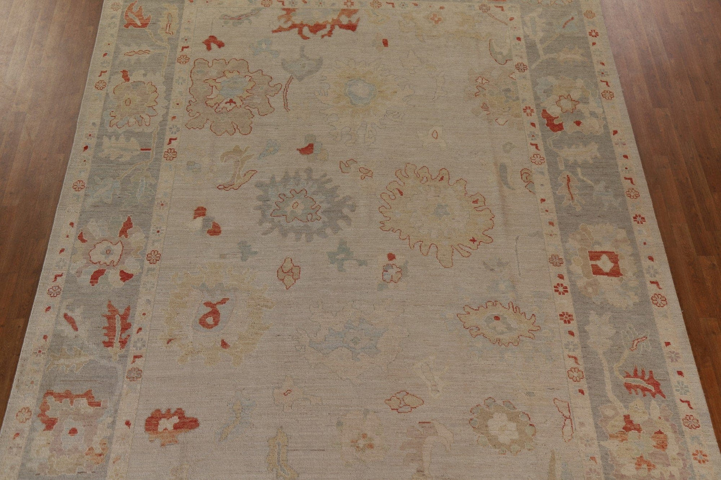 Vegetable Dye Oushak Oriental Large Rug 10x14