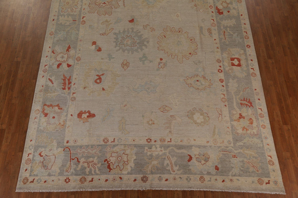 Vegetable Dye Oushak Oriental Large Rug 10x14