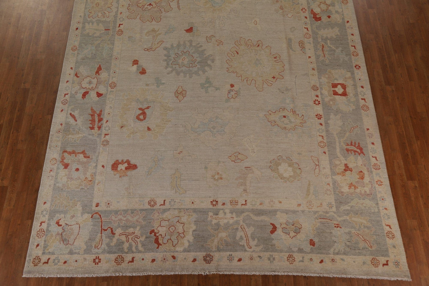 Vegetable Dye Oushak Oriental Large Rug 10x14