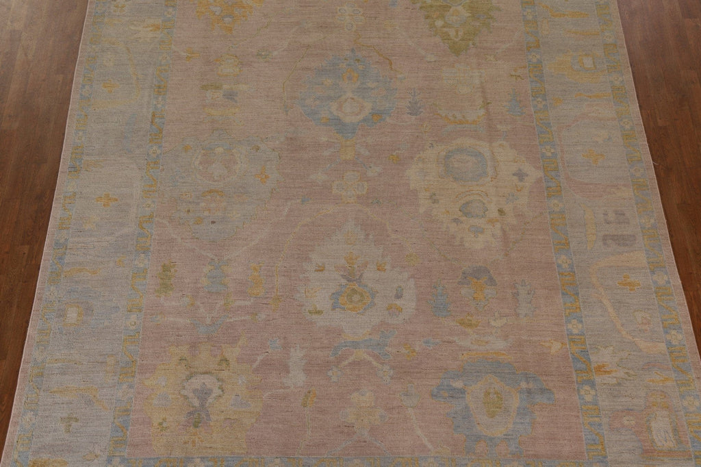 Vegetable Dye Oushak Oriental Area Rug 9x12