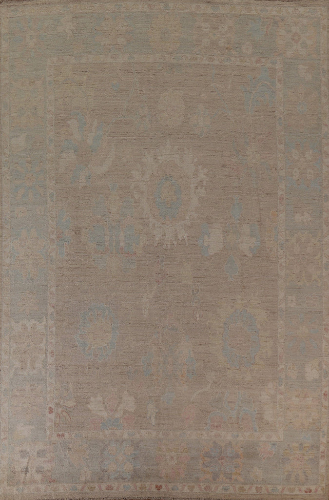 Vegetable Dye Oushak Oriental Area Rug 9x12