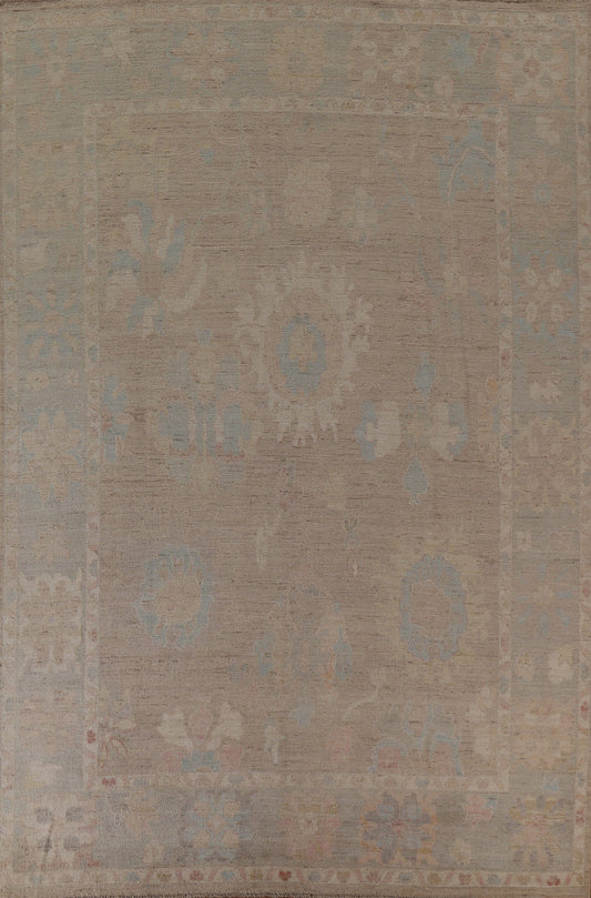 Vegetable Dye Oushak Oriental Area Rug 9x12