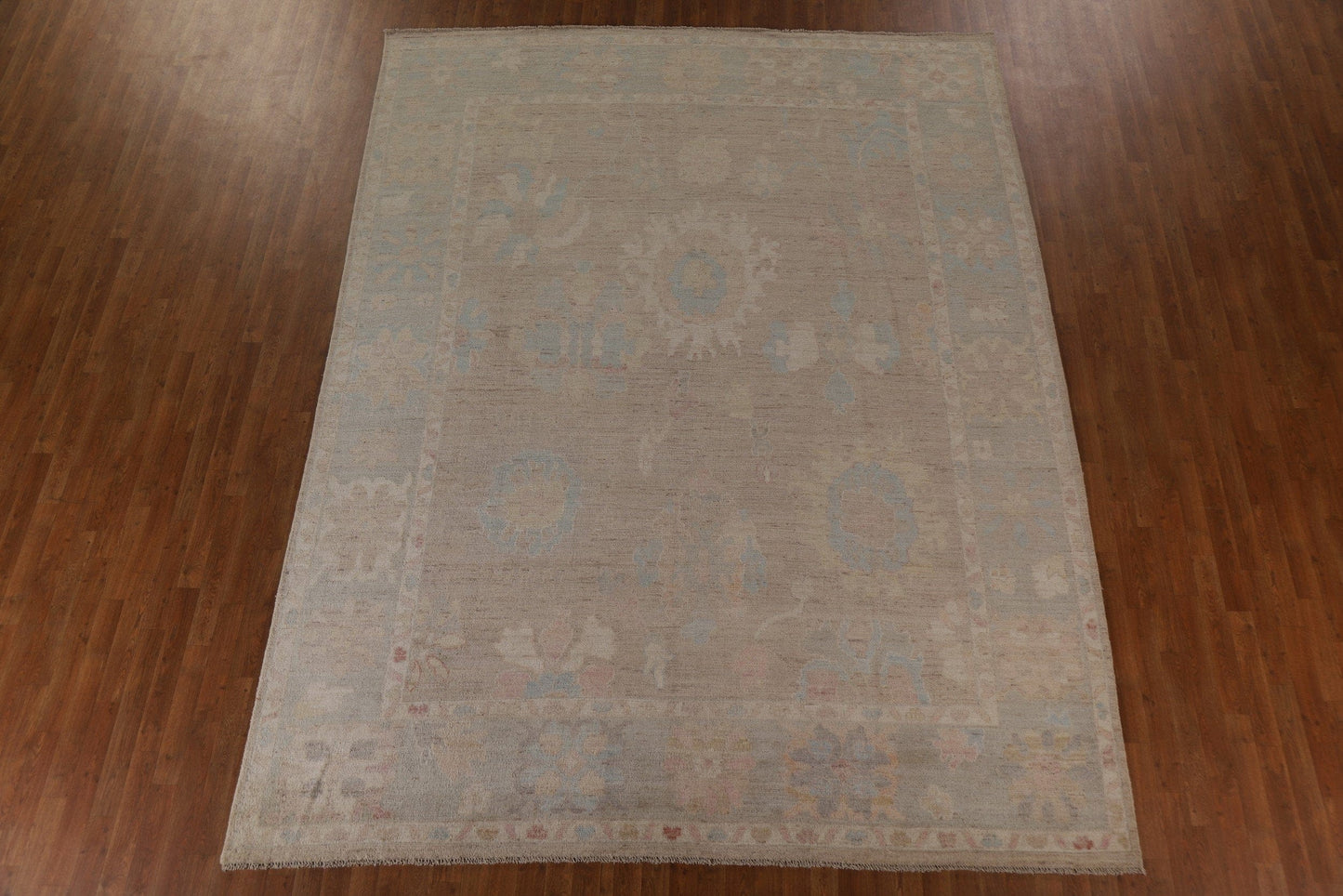 Vegetable Dye Oushak Oriental Area Rug 9x12