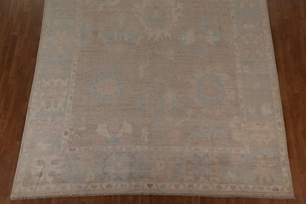 Vegetable Dye Oushak Oriental Area Rug 9x12