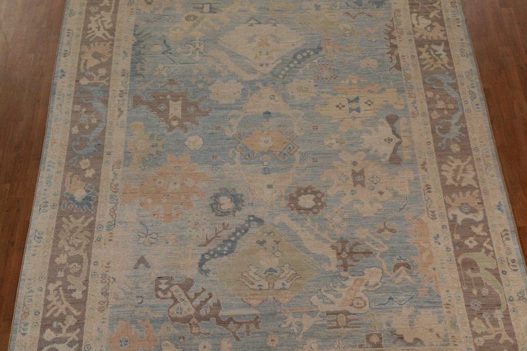 Vegetable Dye Oushak Oriental Area Rug 9x12