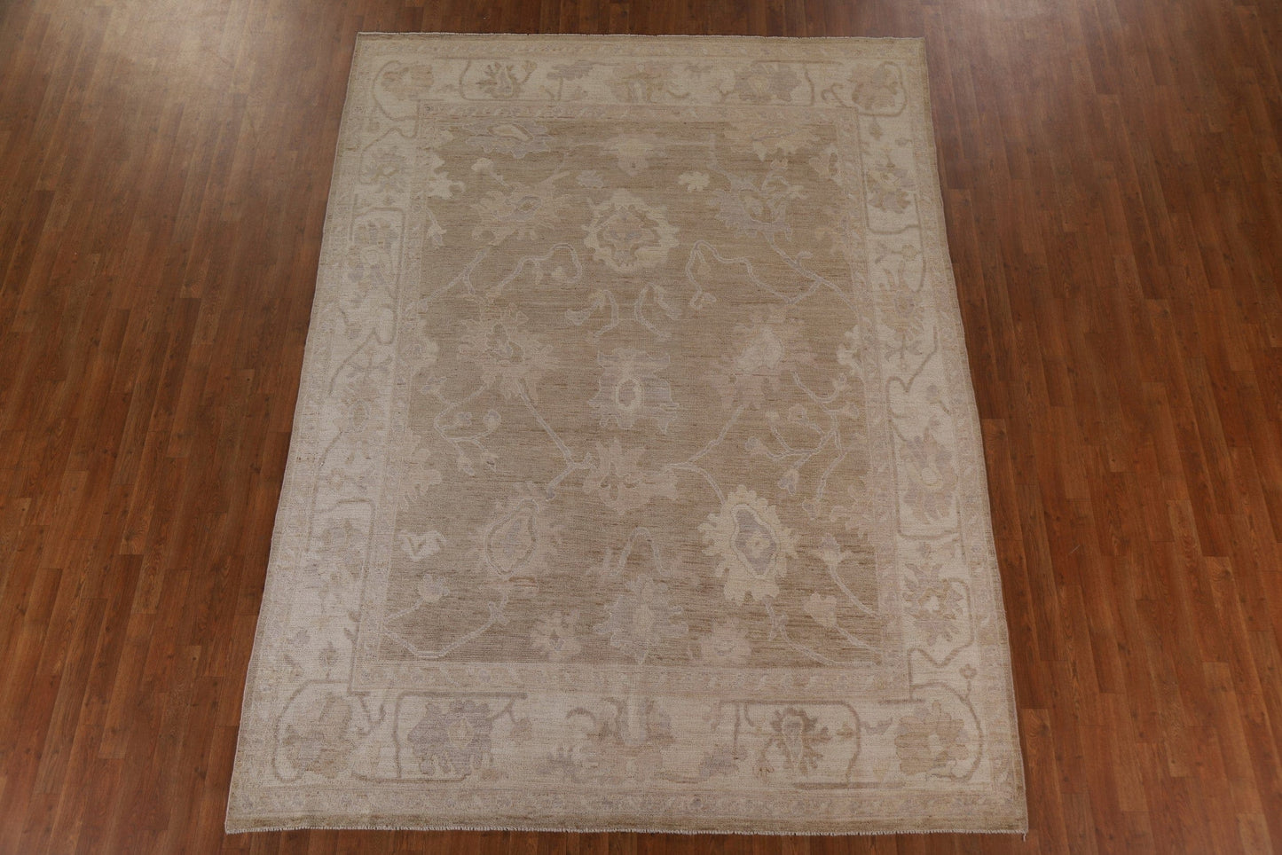 Wool Oushak Vegetable Dye Area Rug 8x10