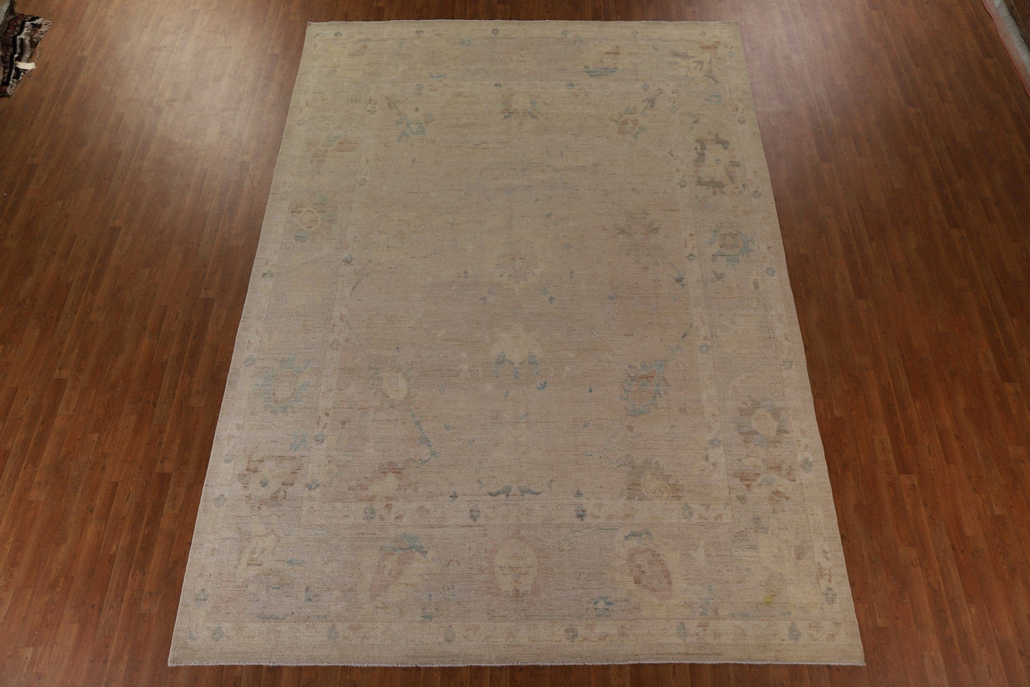 Vegetable Dye Oushak Large Area Rug 10x14