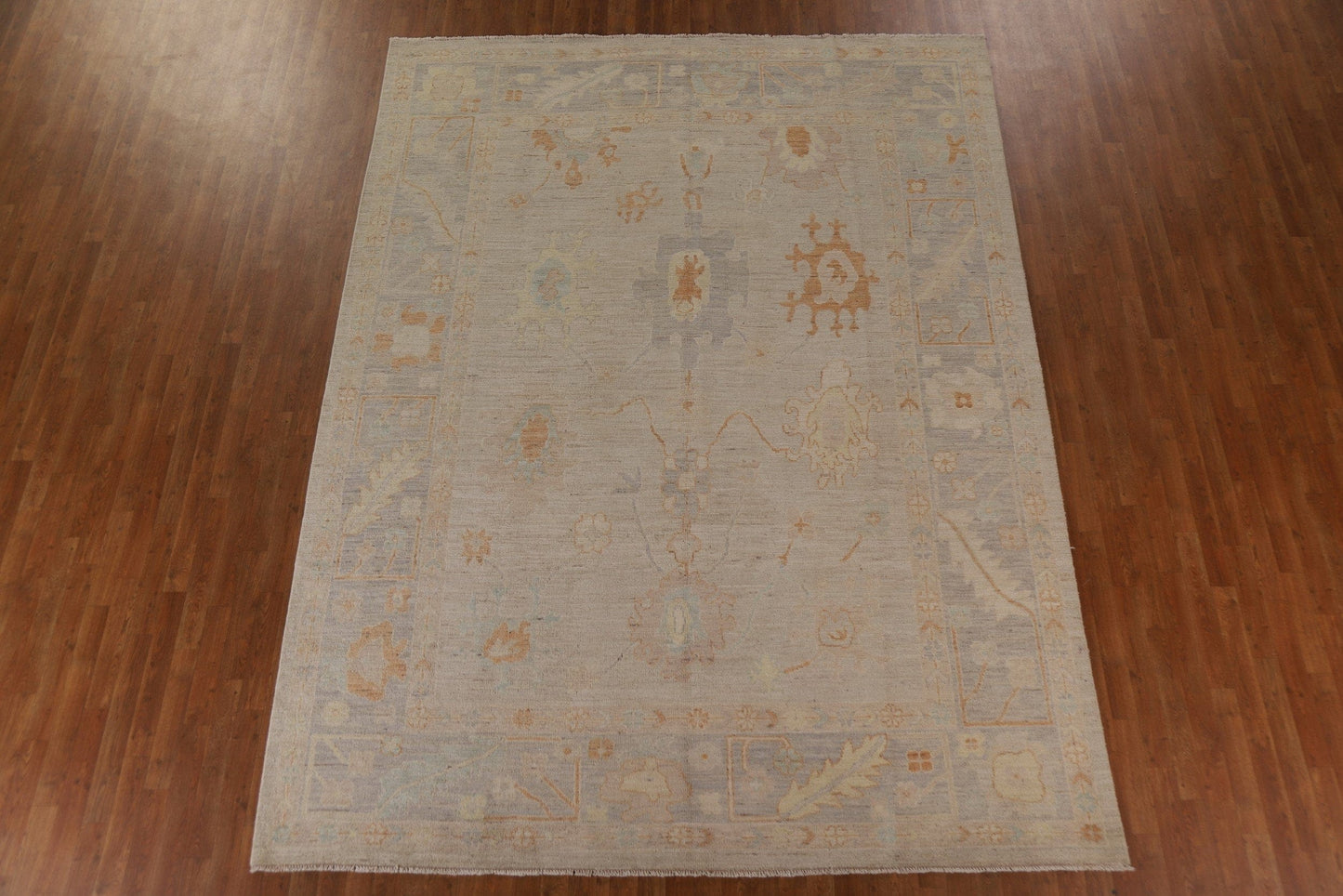 Vegetable Dye Oushak Oriental Area Rug 9x12