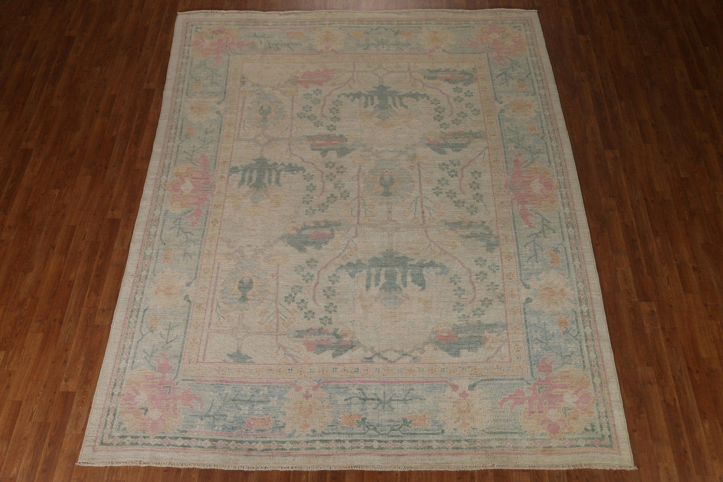 Vegetable Dye Oushak Oriental Area Rug 8x10