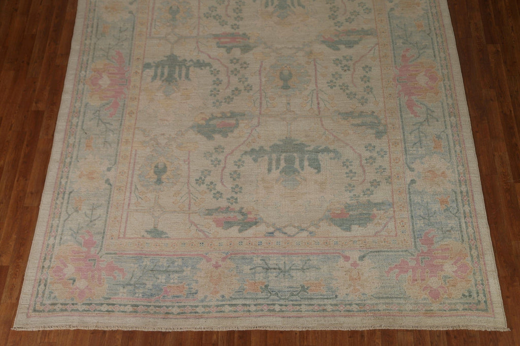 Vegetable Dye Oushak Oriental Area Rug 8x10