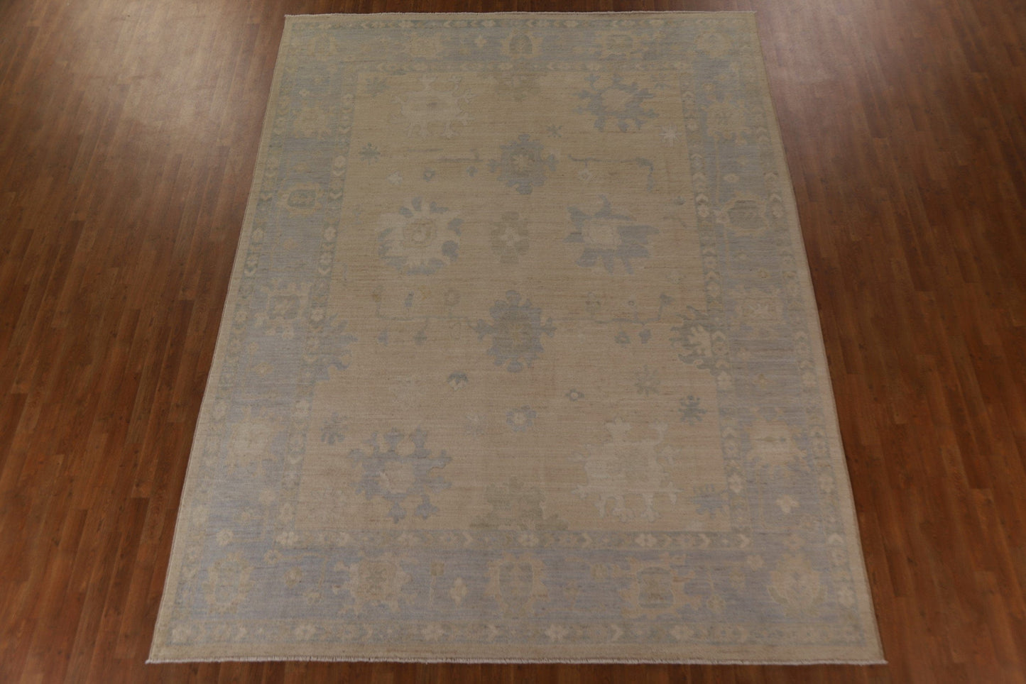 Vegetable Dye Oushak Oriental Area Rug 9x12