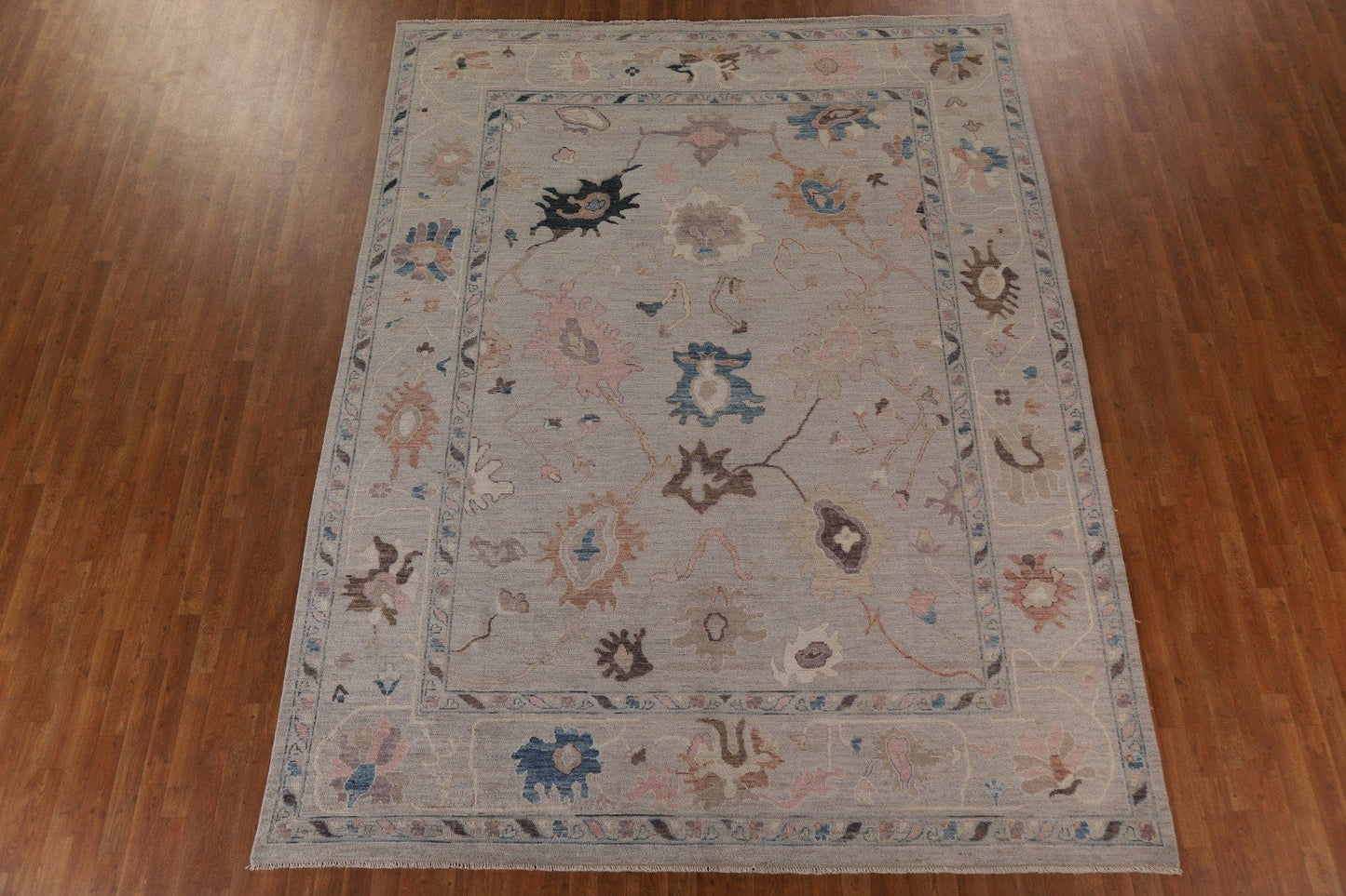 Vegetable Dye Oushak Oriental Area Rug 9x12