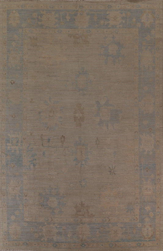 Vegetable Dye Oushak Oriental Area Rug 9x12