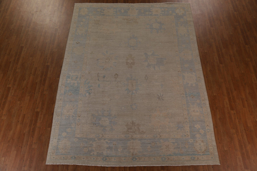 Vegetable Dye Oushak Oriental Area Rug 9x12