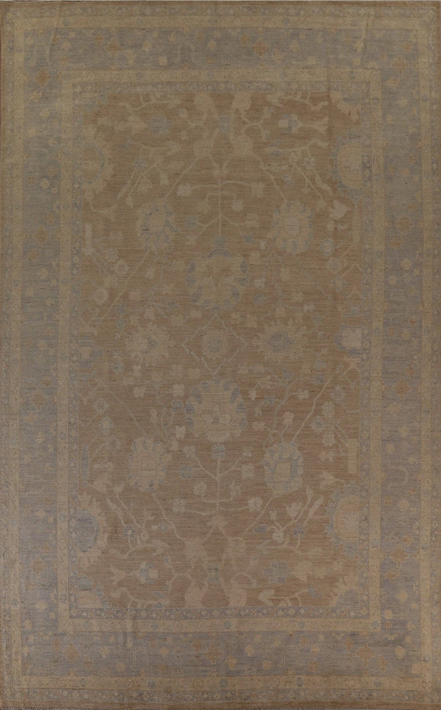 Vegetable Dye Oushak Oriental Area Rug 10x13