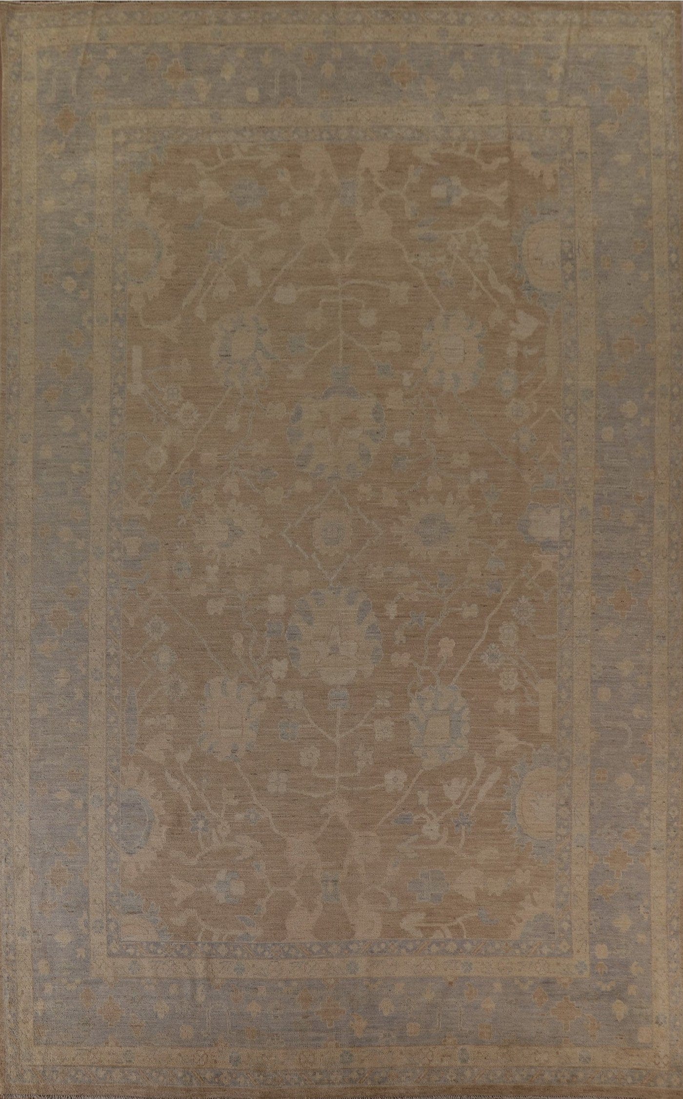 Vegetable Dye Oushak Oriental Area Rug 10x13