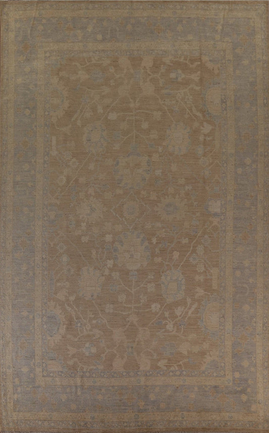 Vegetable Dye Oushak Oriental Area Rug 10x13