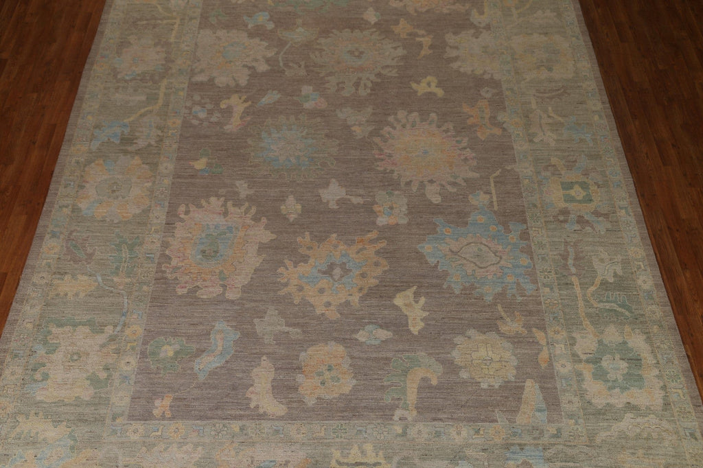 Vegetable Dye Oushak Oriental Large Rug 10x14