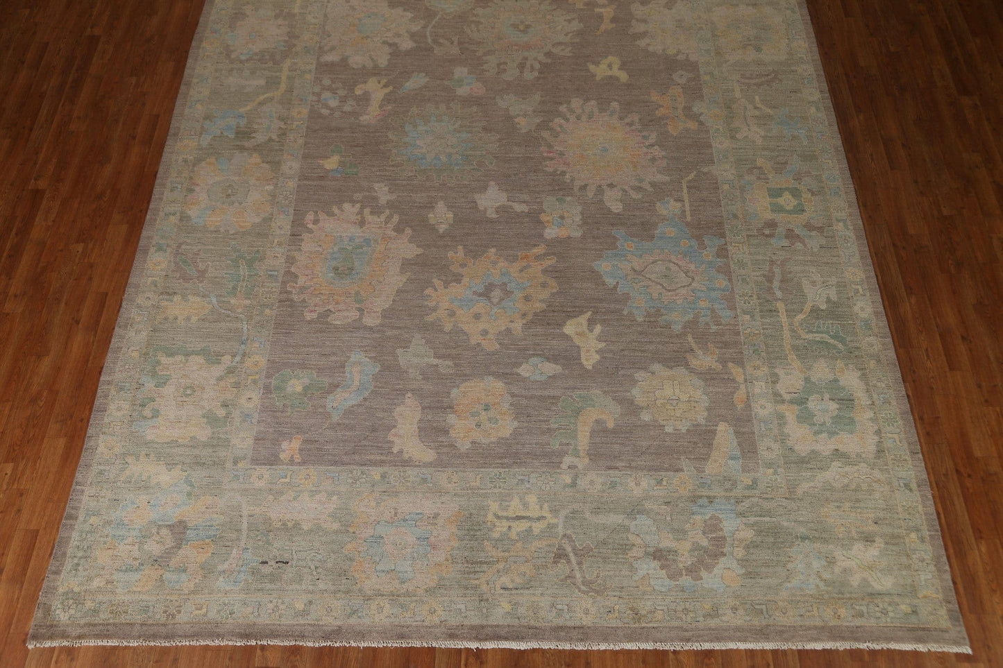 Vegetable Dye Oushak Oriental Large Rug 10x14