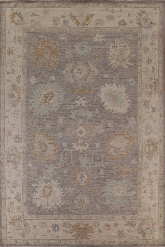 Vegetable Dye Oushak Oriental Area Rug 9x12