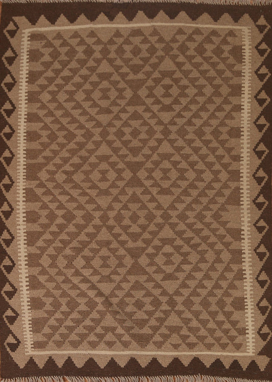 Geometric Kilim Oriental Area Rug 5x7