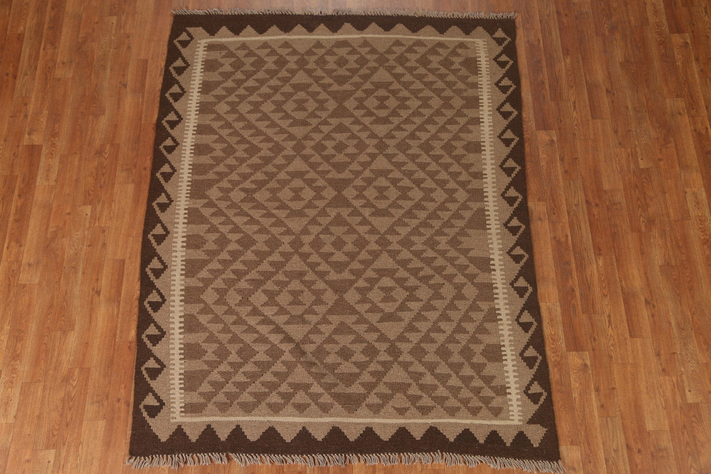 Geometric Kilim Oriental Area Rug 5x7