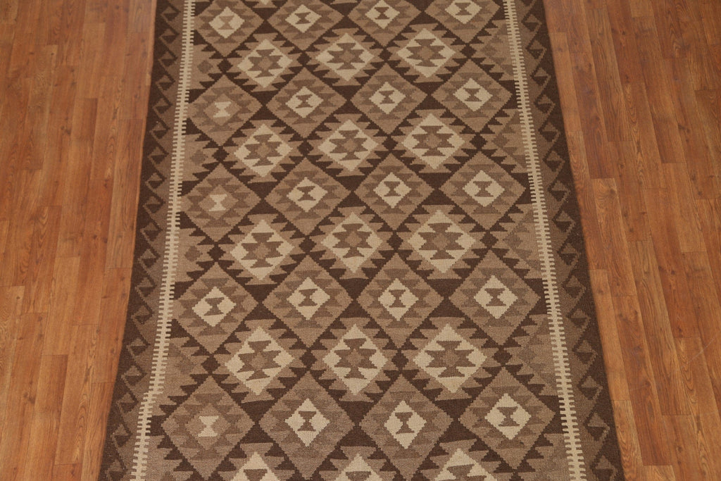 Hand-Woven Kilim Oriental Area Rug 5x8