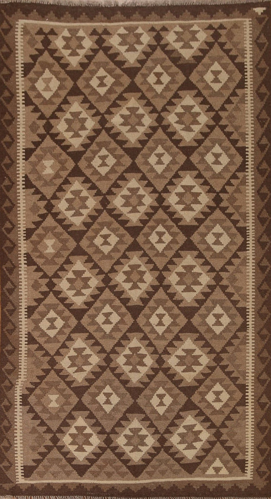 Hand-Woven Kilim Oriental Area Rug 5x8