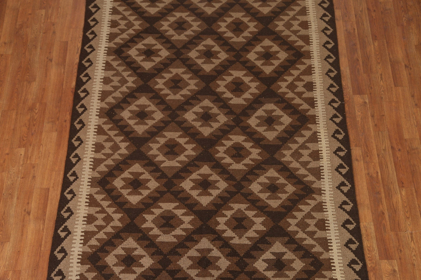 Hand-Woven Kilim Oriental Area Rug 5x8