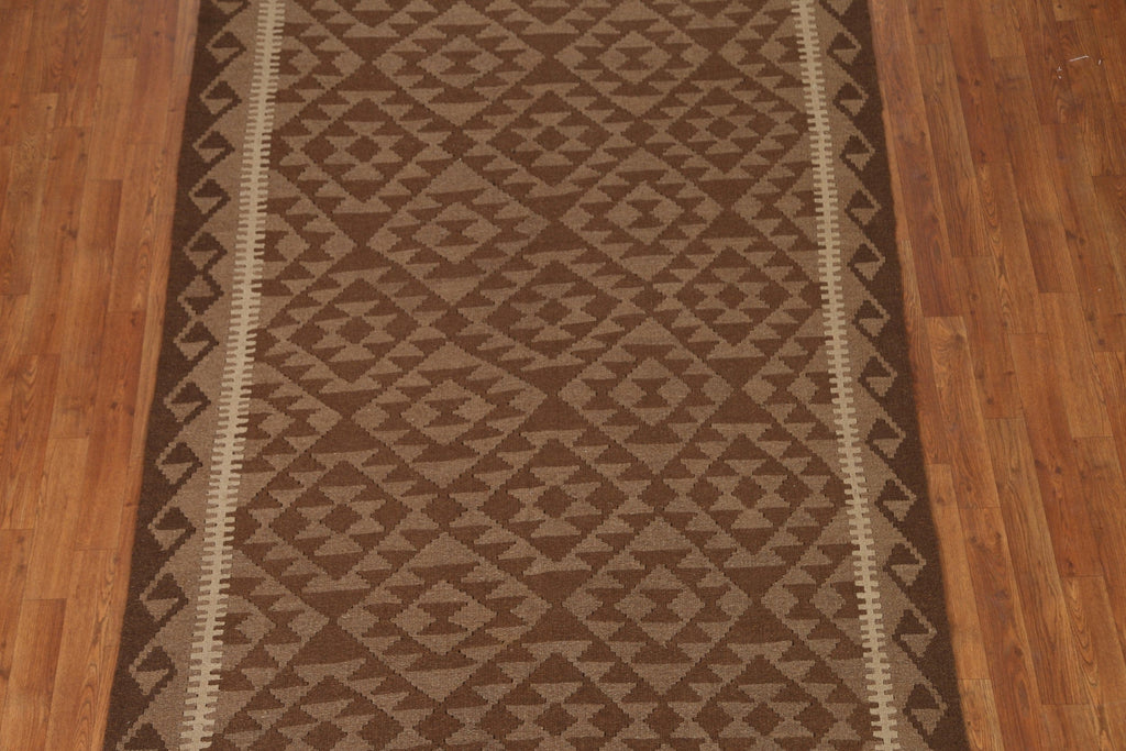 Wool Kilim Oriental Area Rug 5x9